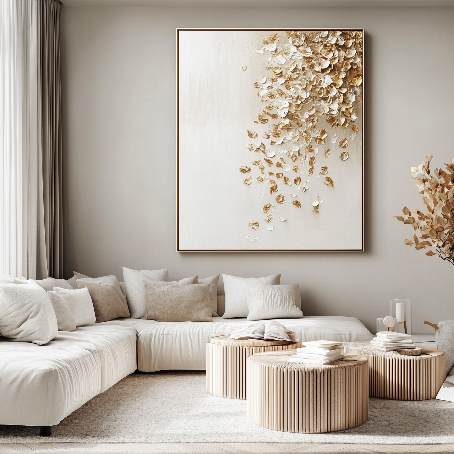 “Petals” Hand Painted Canvas