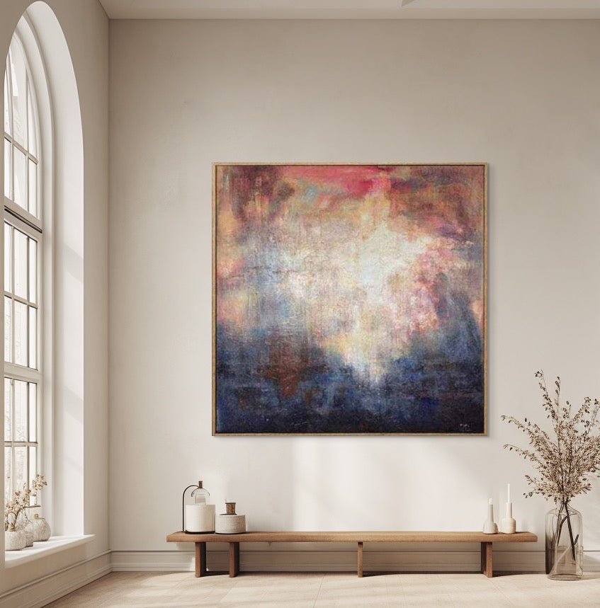 “Portals” Hand Painted Canvas