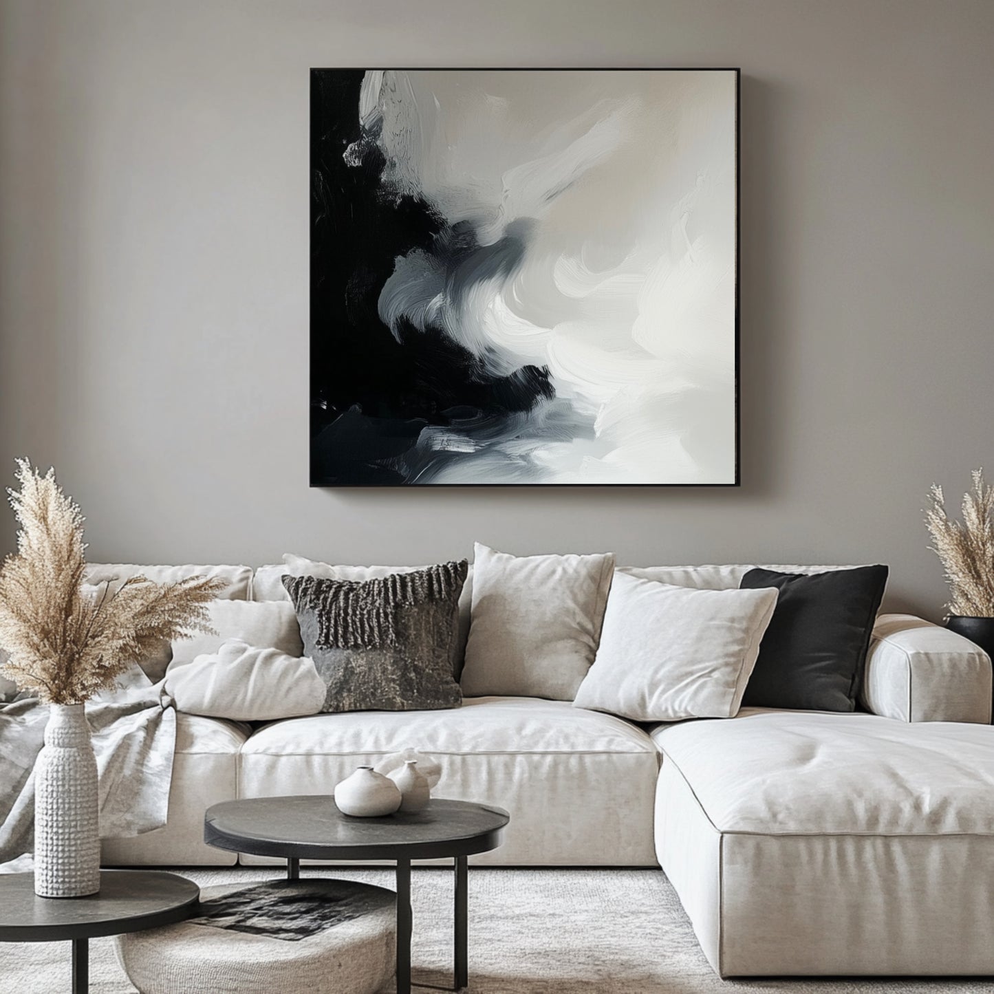 “Cosmos” Hand Painted Canvas
