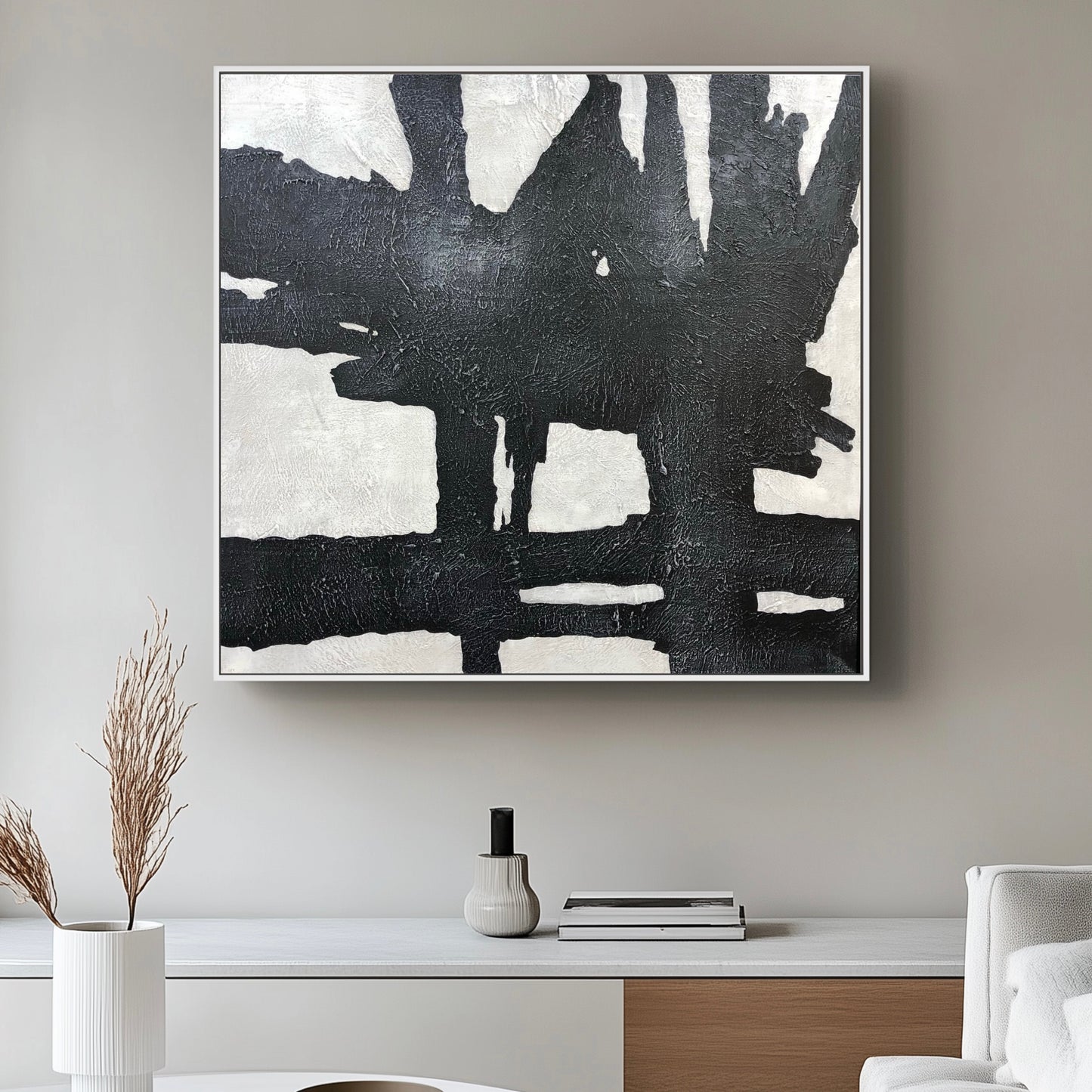 “Ainsley” Hand Painted Canvas