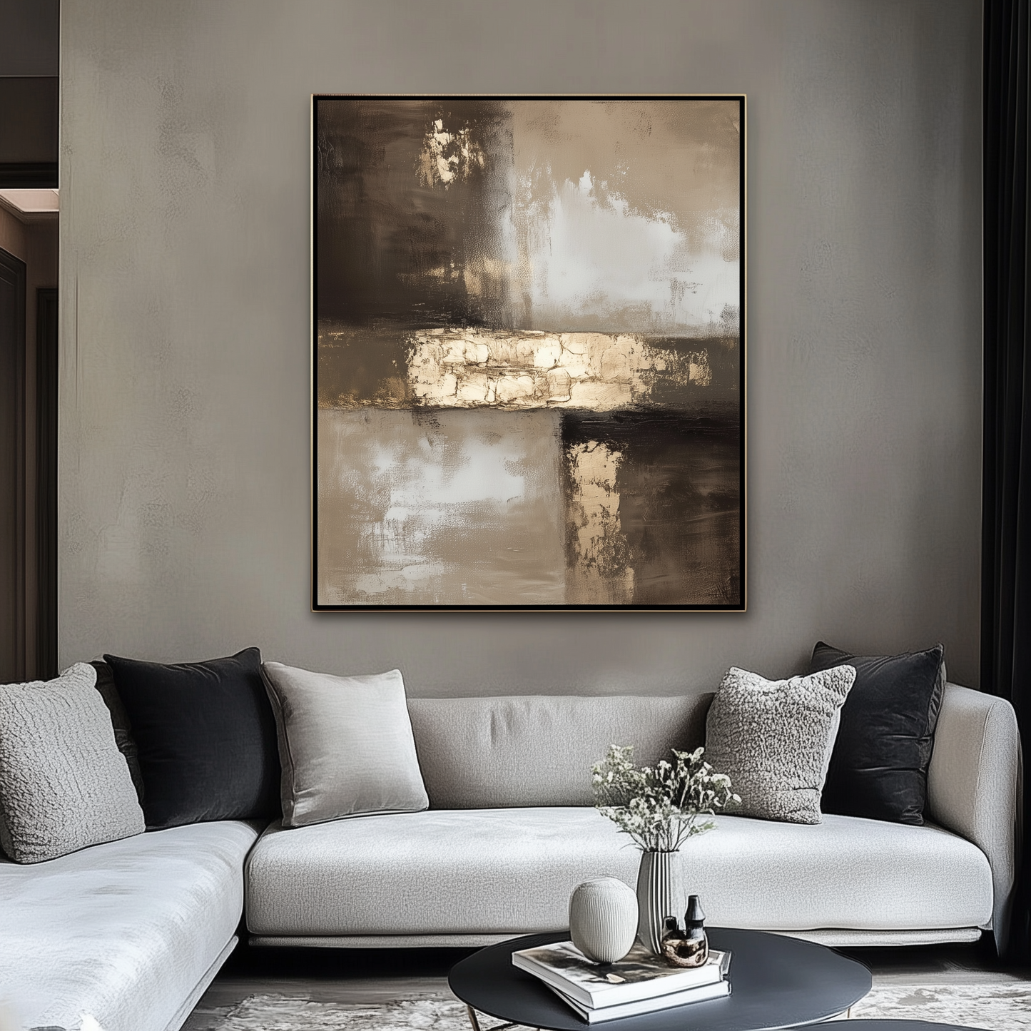 “Sarab” Hand Painted Canvas