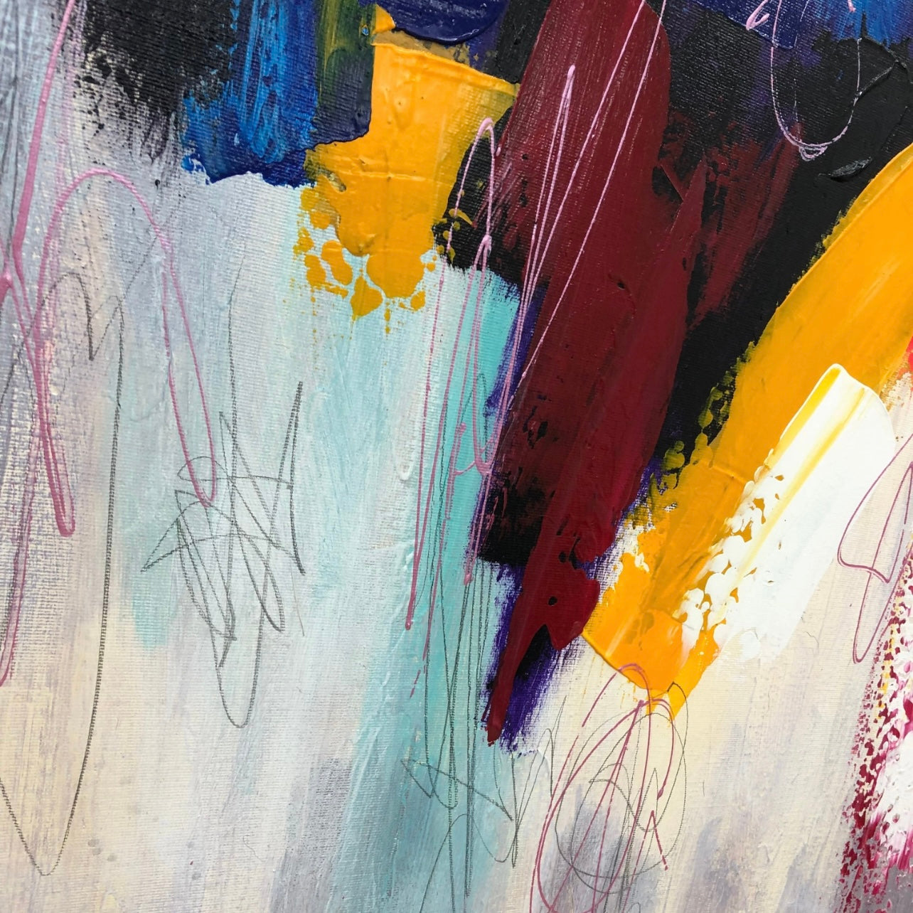 “Revelations” Hand Painted Canvas