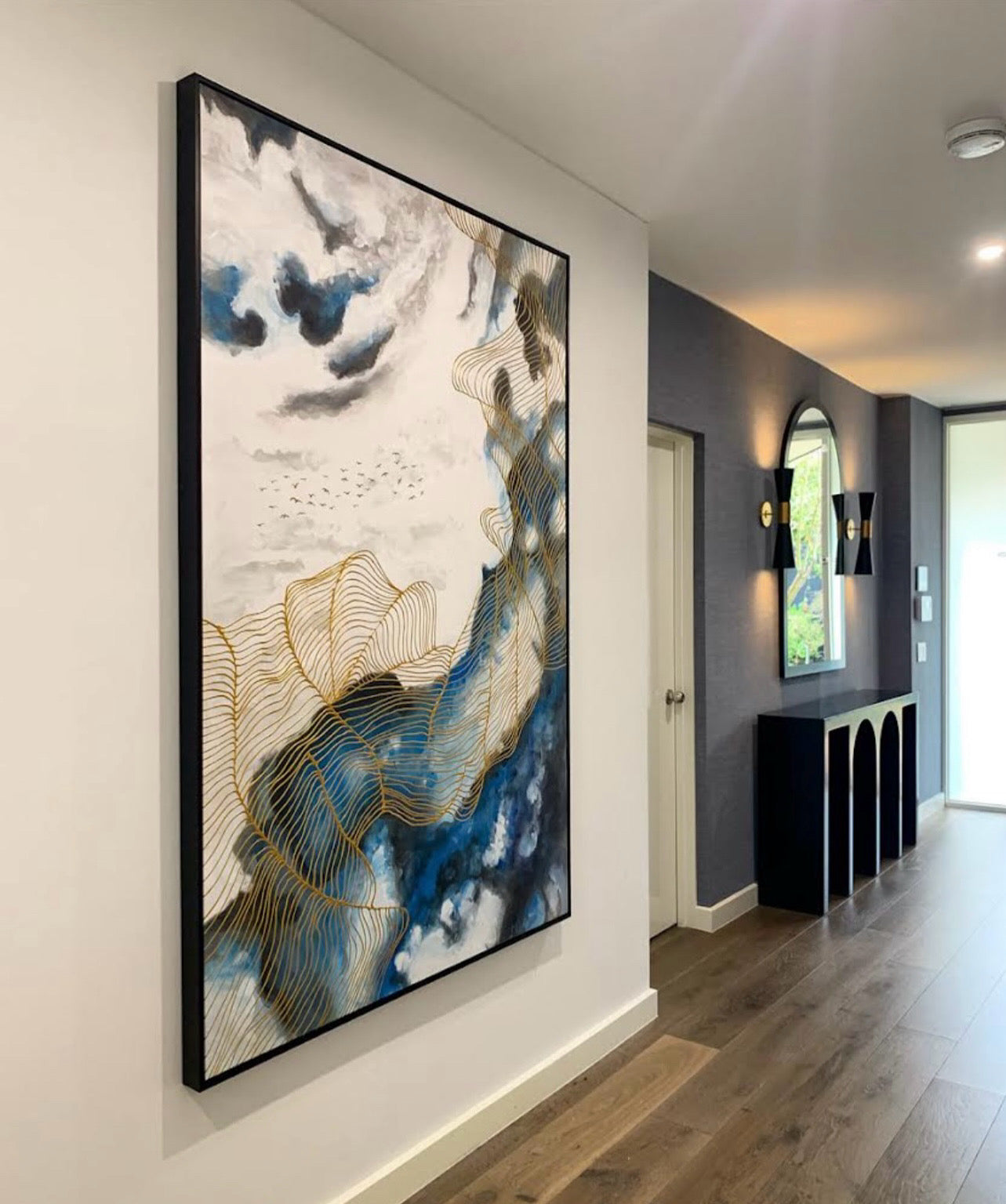 “Cloud” Hand Painted Canvas