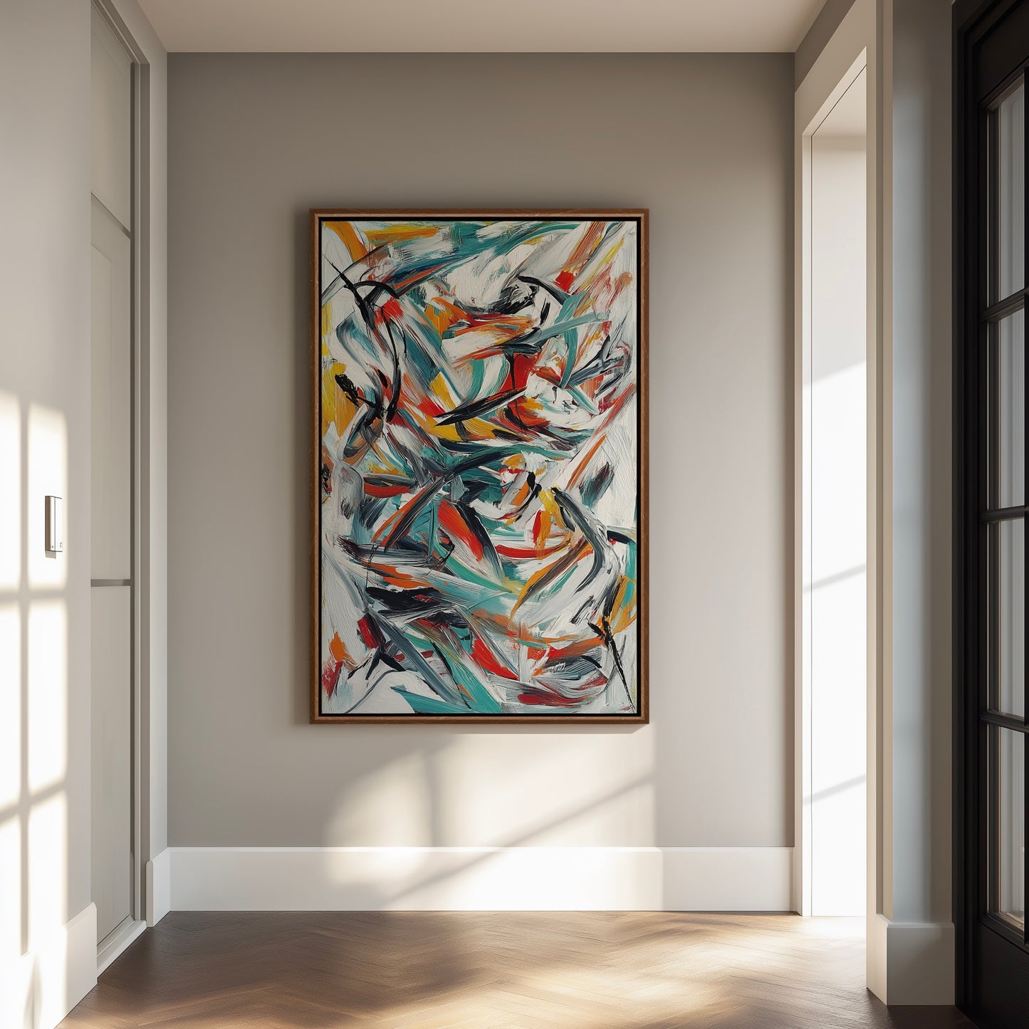 “Sparks” Hand Painted Canvas