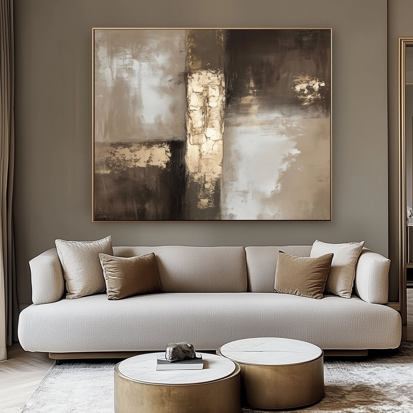 “Sarab” Hand Painted Canvas