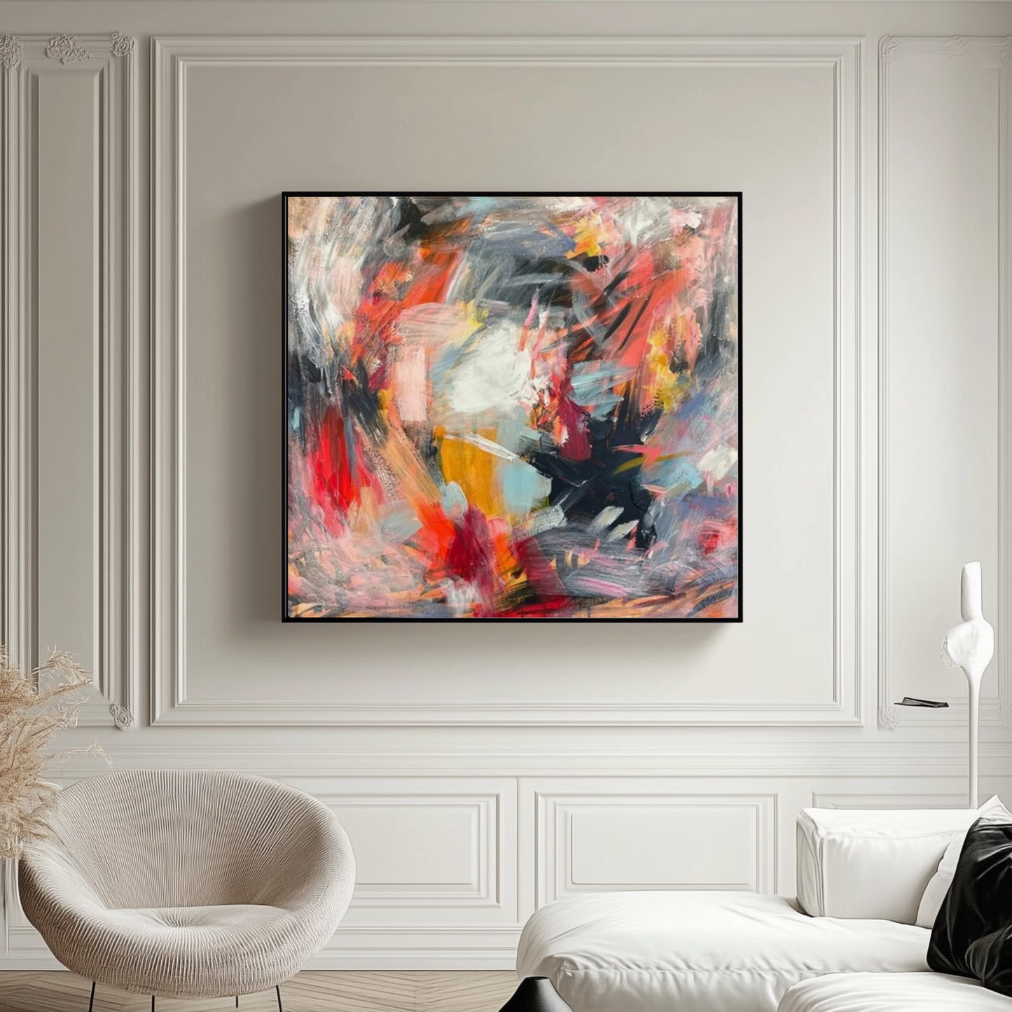 “Marbella” Hand Painted Canvas