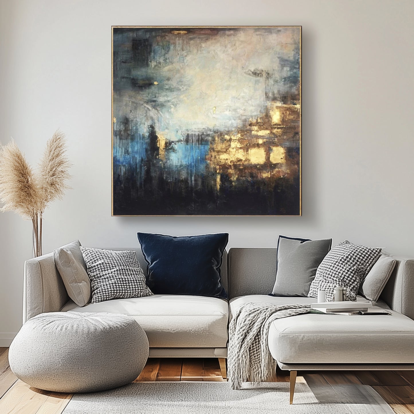 “Pacific” Hand Painted Canvas
