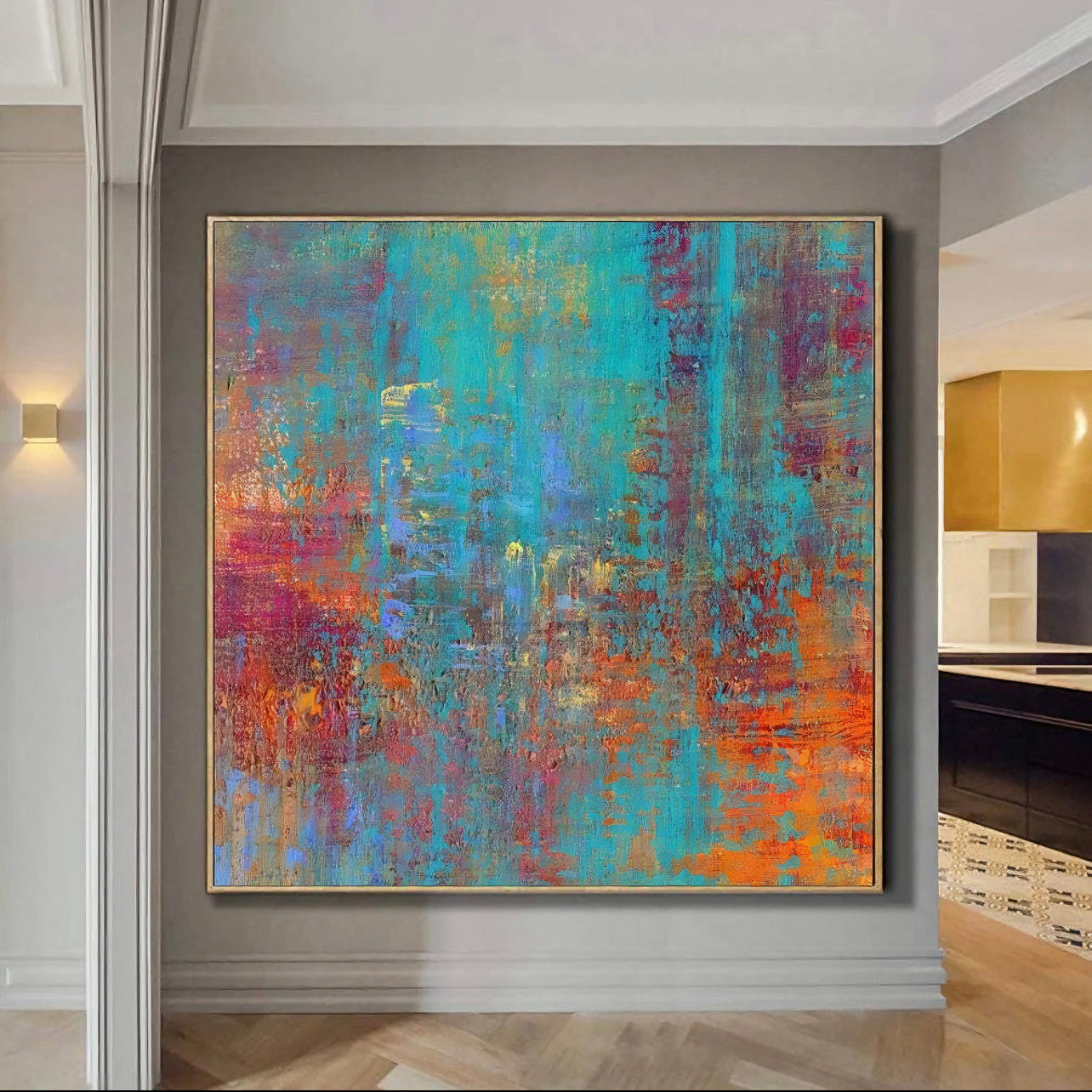 “Hale” Hand Painted Canvas