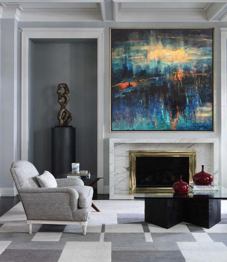 “Starfields” Hand Painted Canvas
