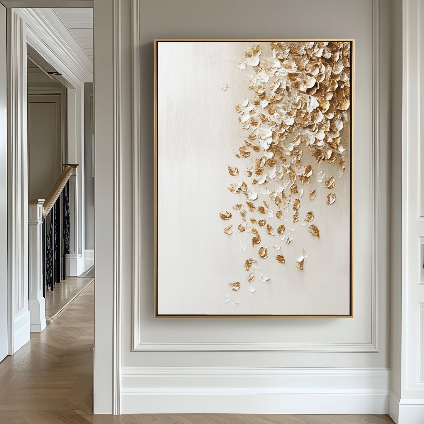 “Petals” Hand Painted Canvas