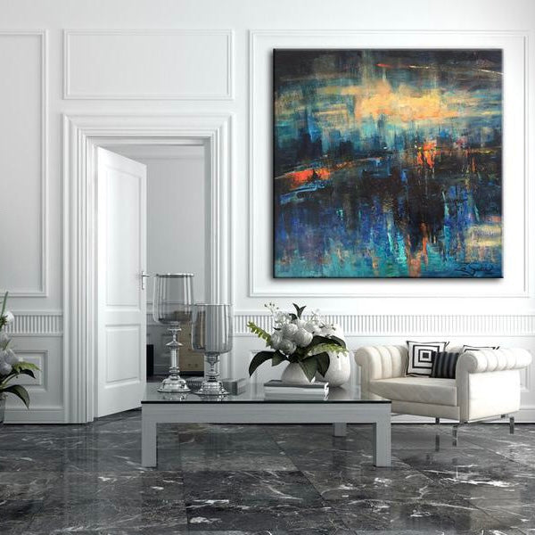 “Starfields” Hand Painted Canvas