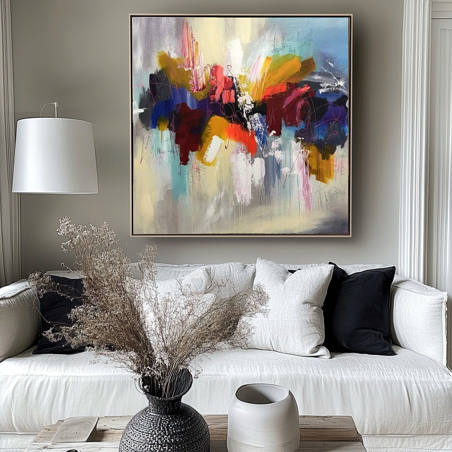 “Revelations” Hand Painted Canvas