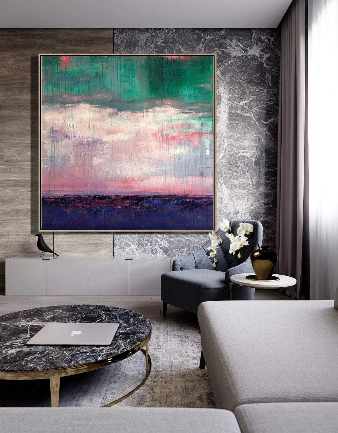 “Comodo” Hand Painted Canvas