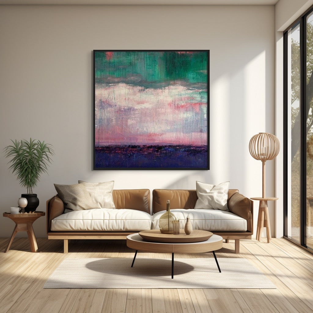 “Comodo” Hand Painted Canvas