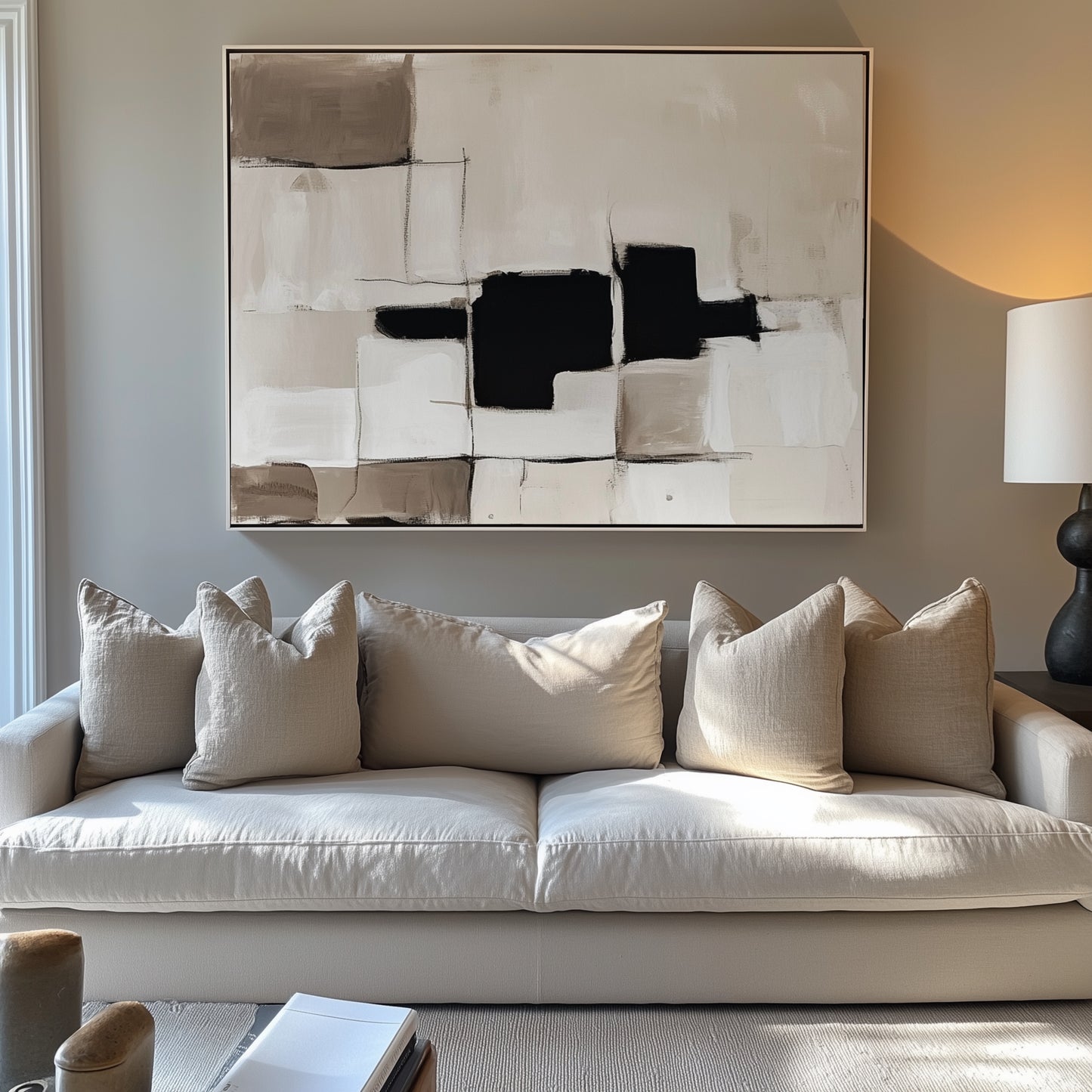 “Sharp” Hand Painted Canvas