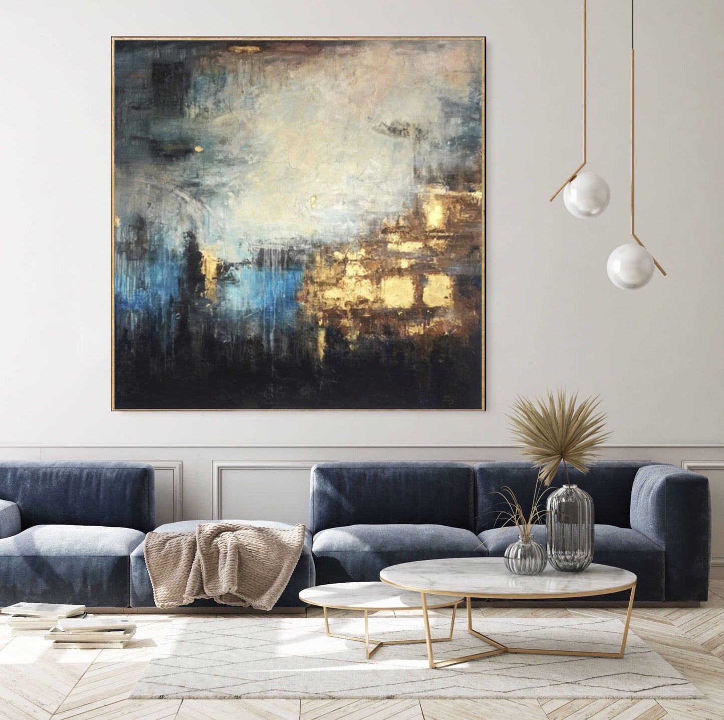 “Pacific” Hand Painted Canvas