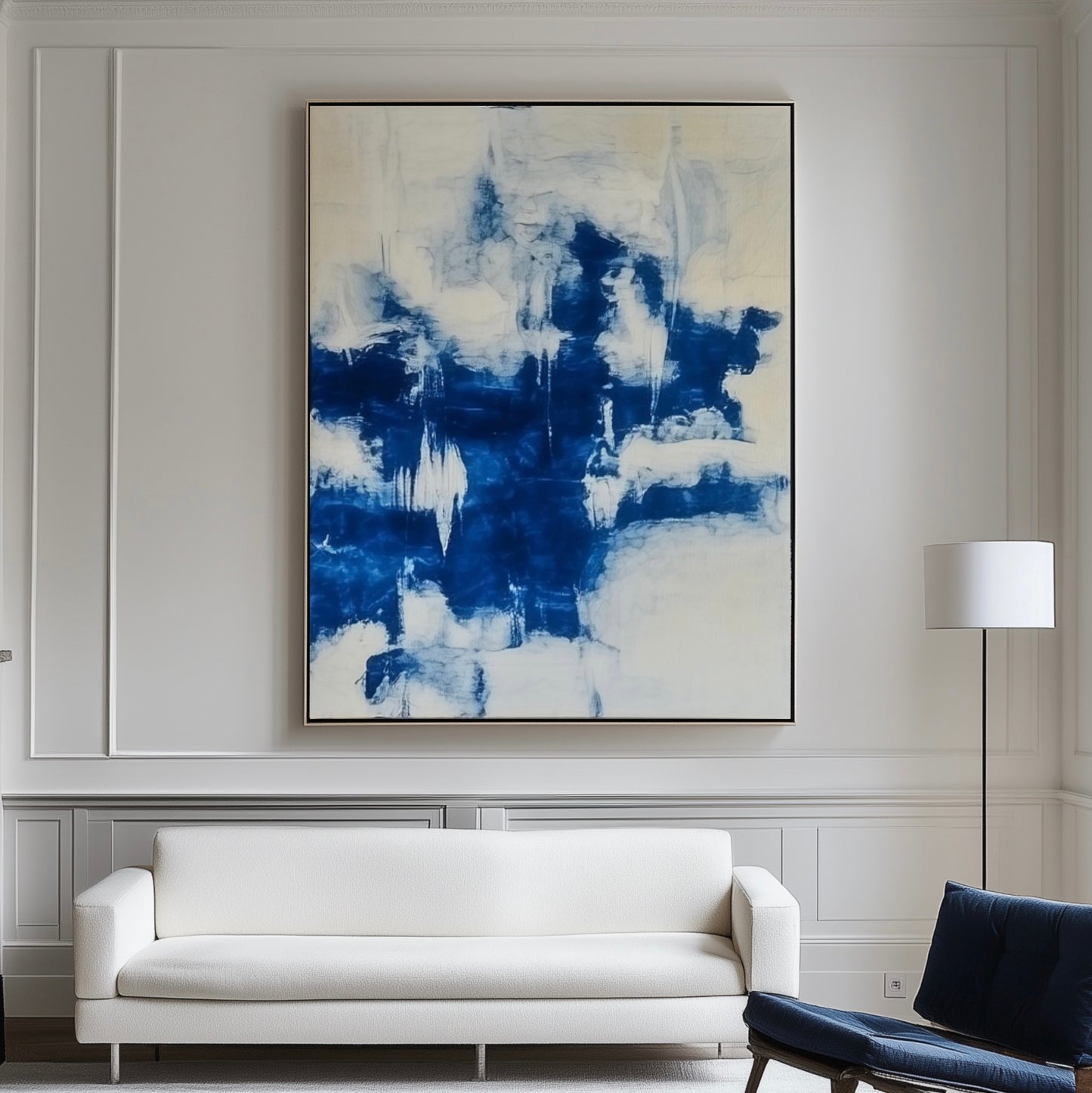 “Antartica” Hand Painted Canvas