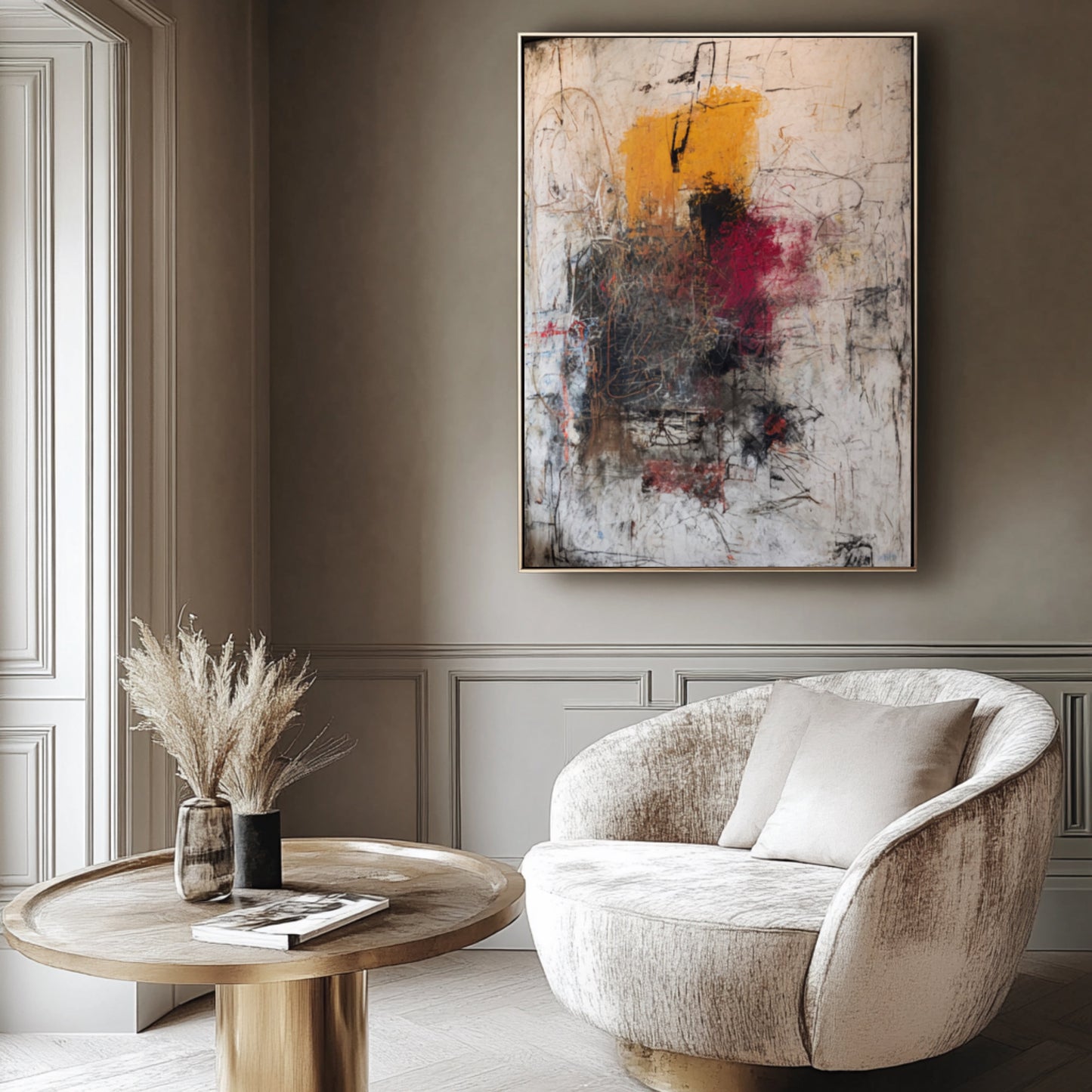 “Chaos” Hand Painted Canvas