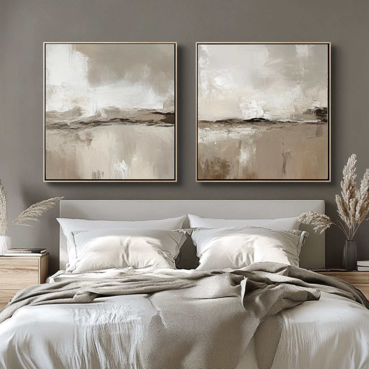 “Dune” Hand Painted Canvas Set