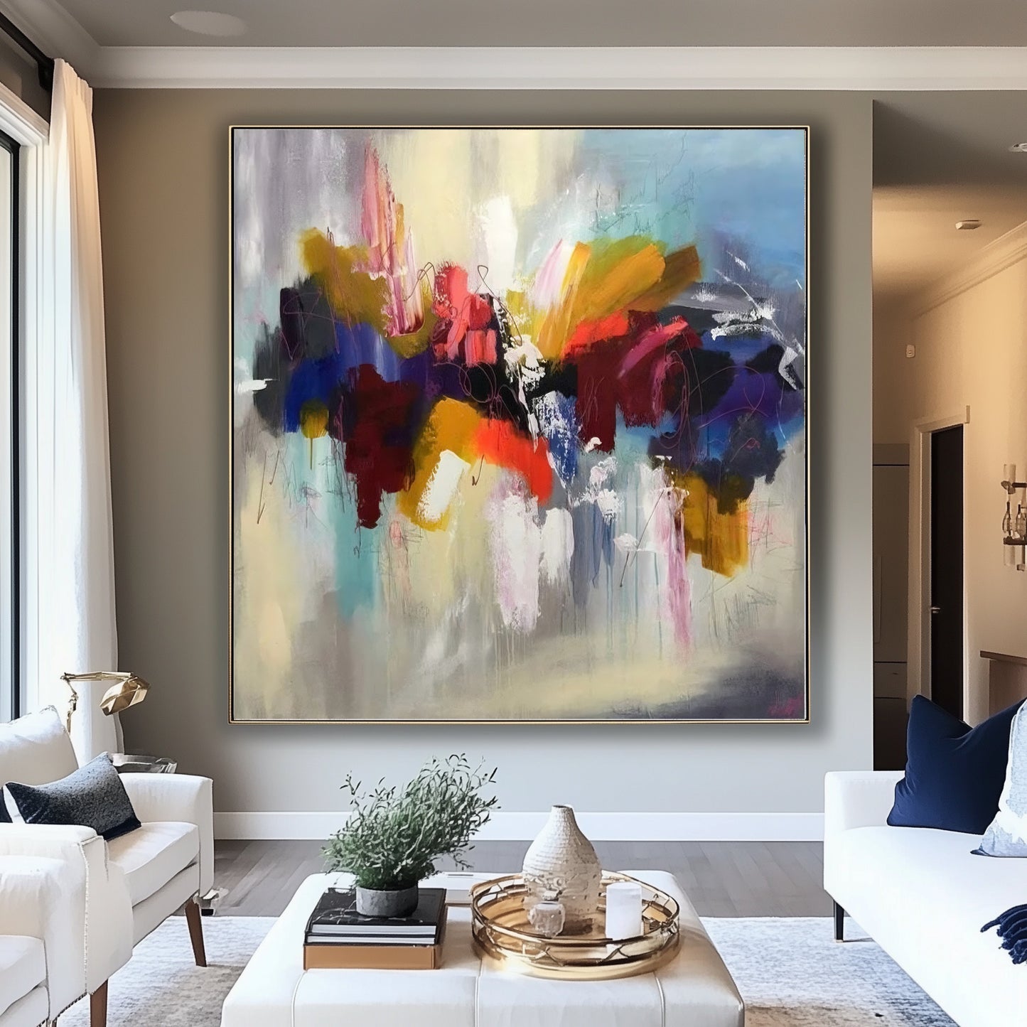 “Revelations” Hand Painted Canvas