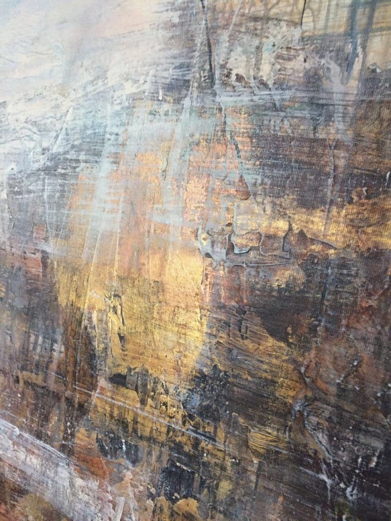 “Pacific” Hand Painted Canvas