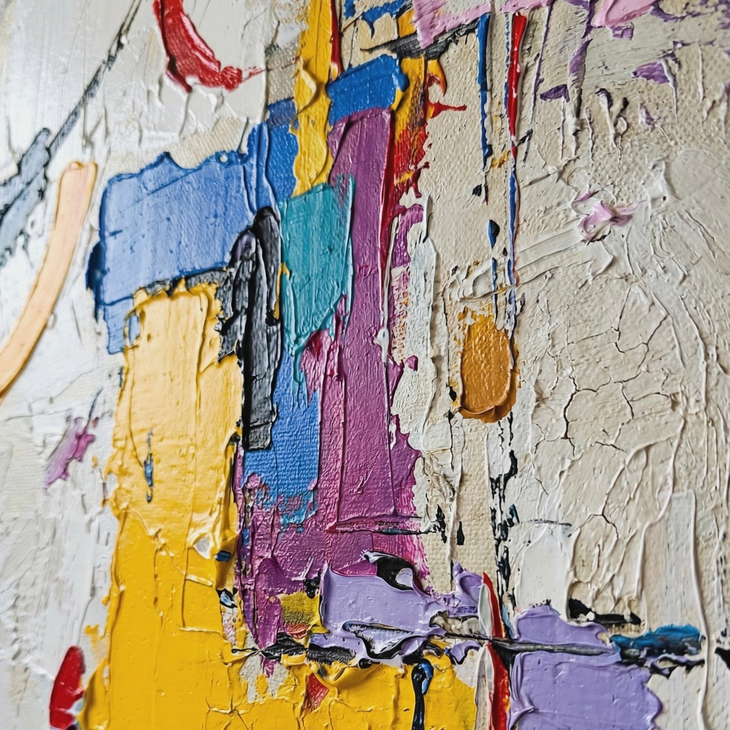“Townhouse” Hand Painted Canvas