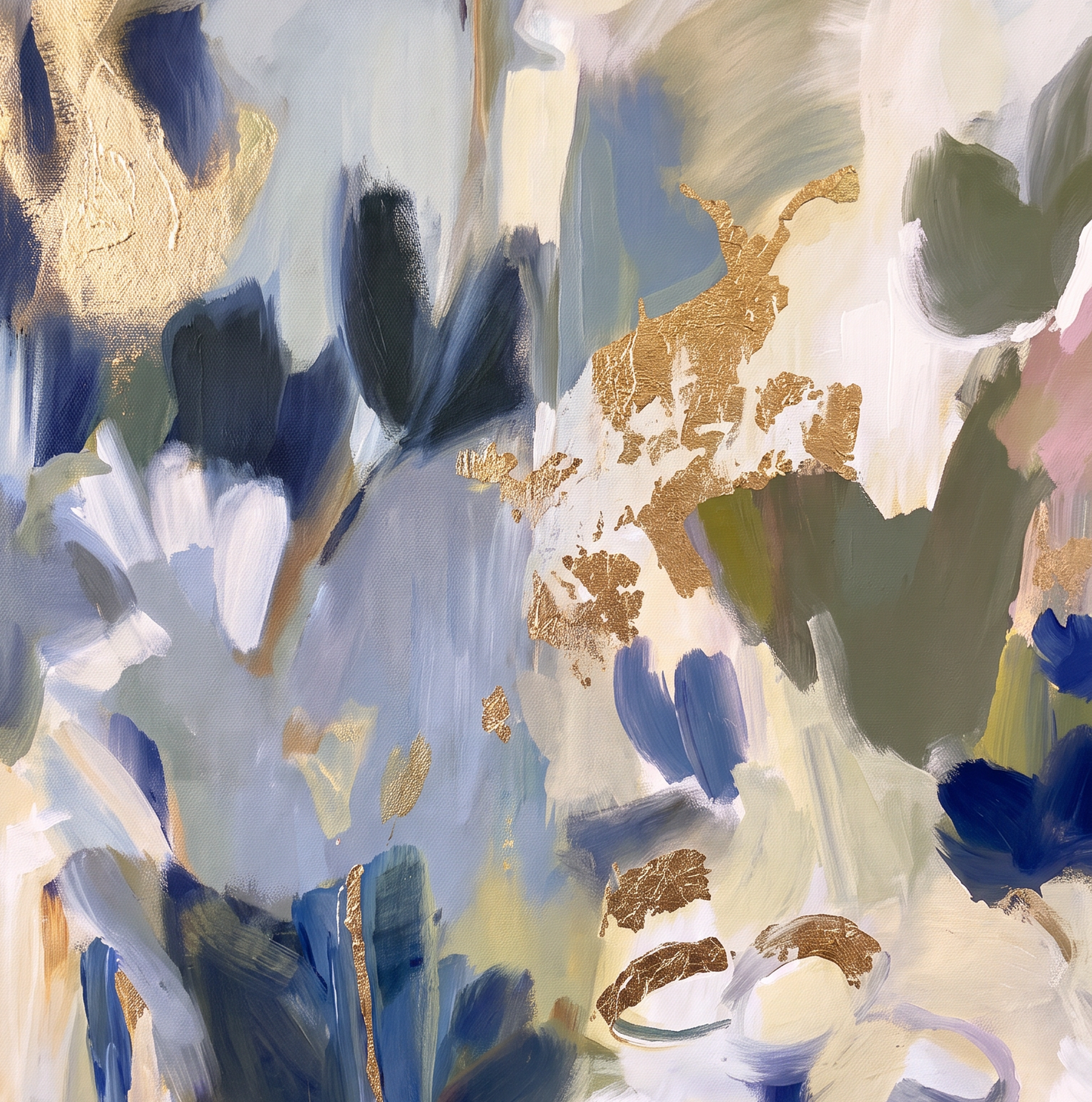 “Botanicals” Hand Painted Canvas