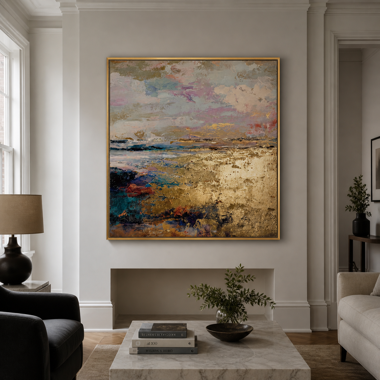“Andromeda” Hand Painted Canvas