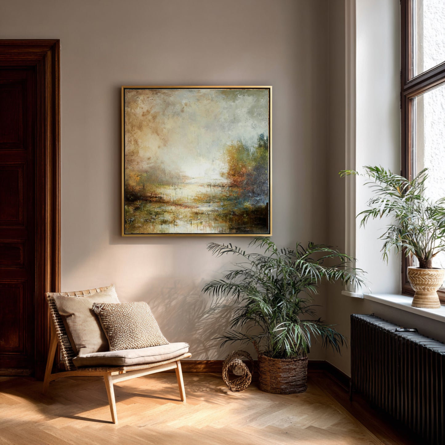 “Arden” Hand Painted Canvas