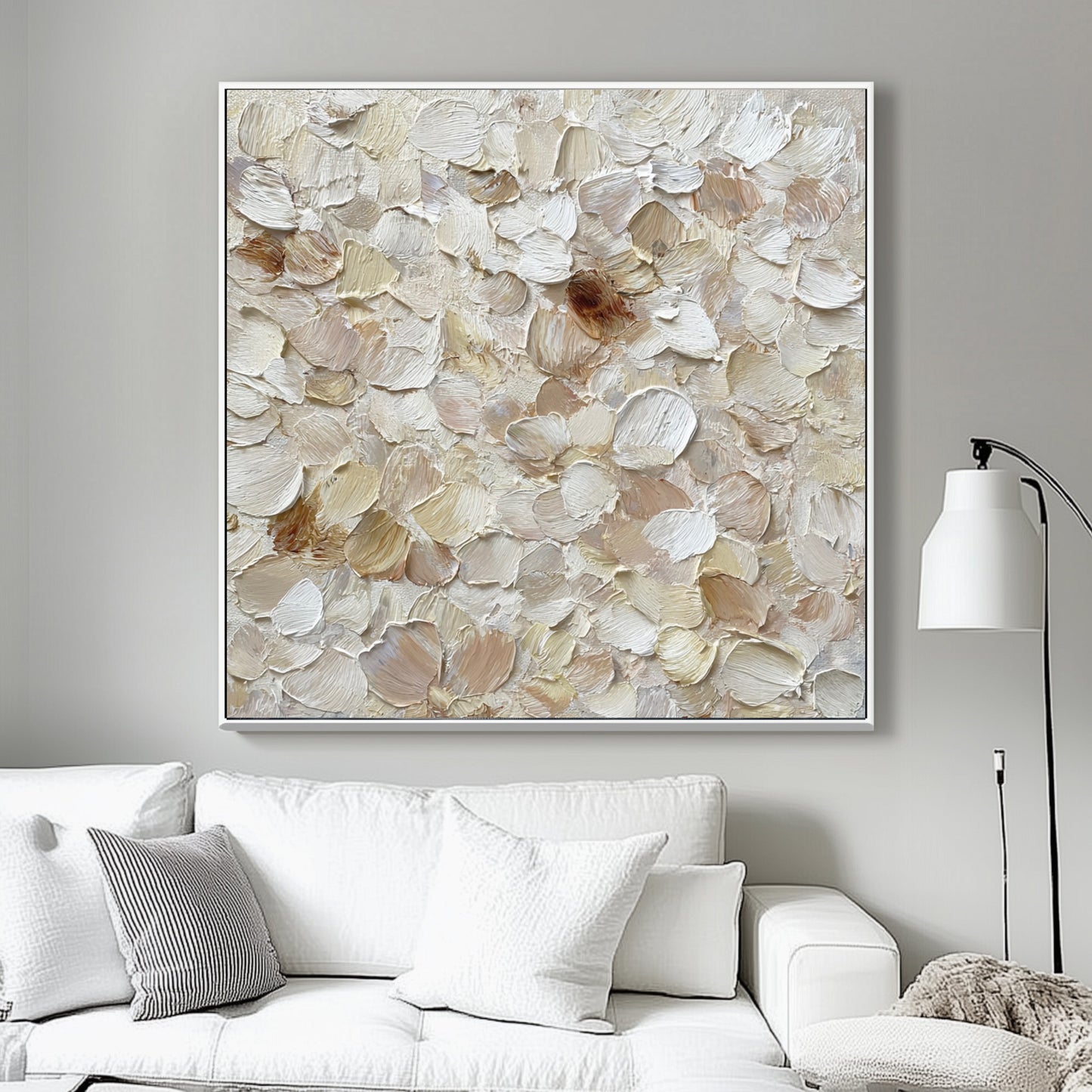 “Examples” Hand Painted Canvas