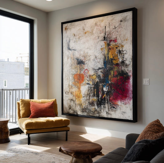 “Fighter” Hand Painted Canvas