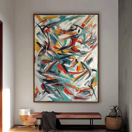 “Sparks” Hand Painted Canvas