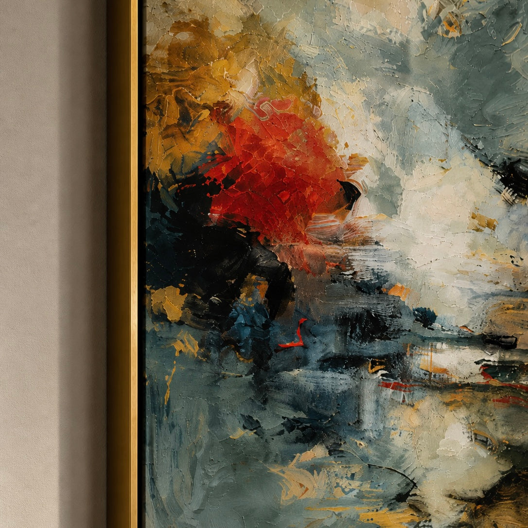 “Mayfair” Hand Painted Canvas
