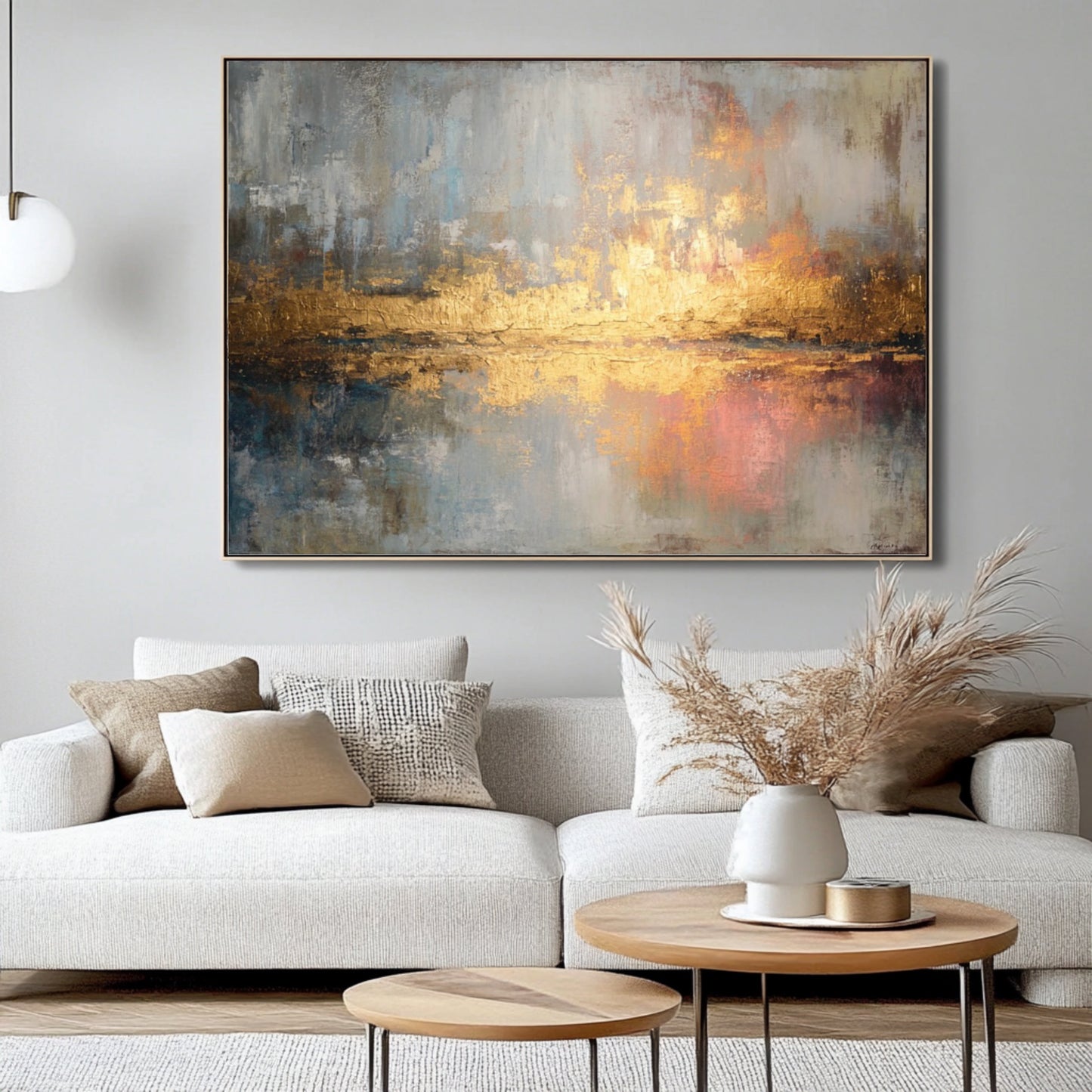 “Morgan” Hand Painted Canvas
