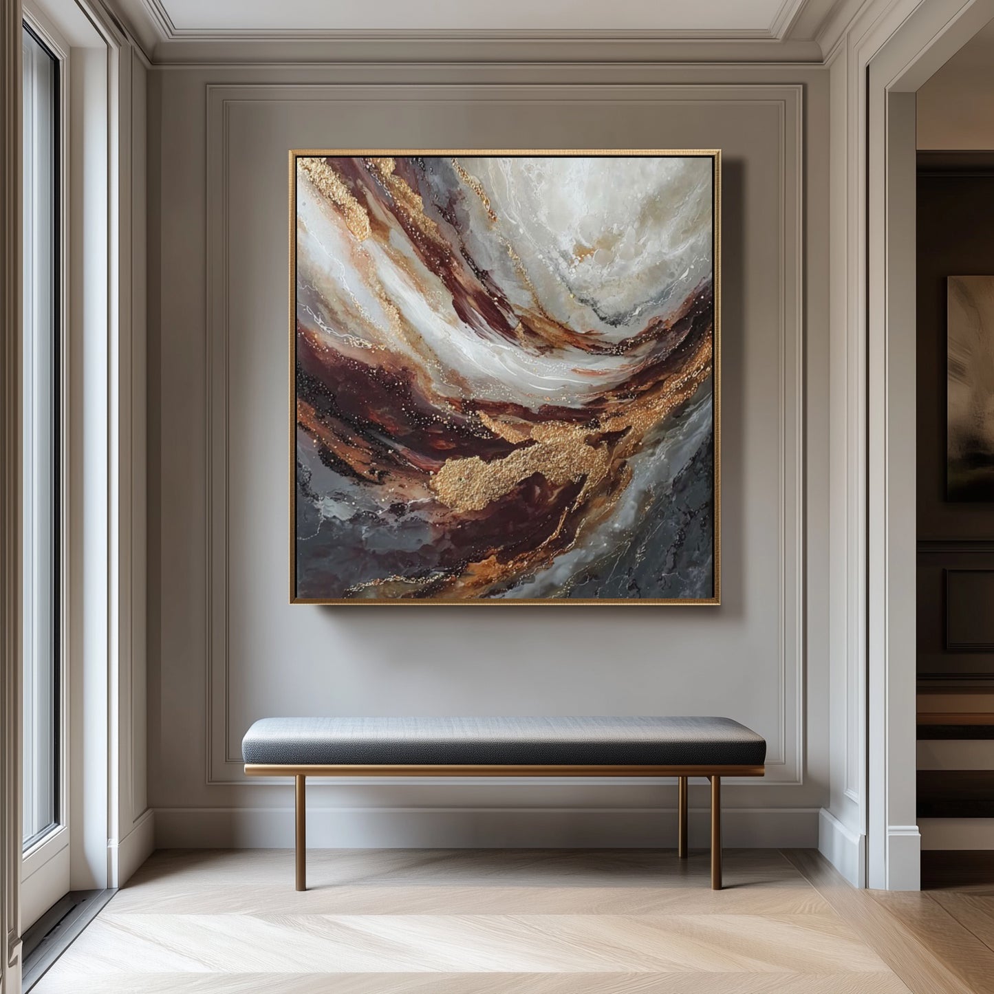 “Senses” Hand Painted Canvas