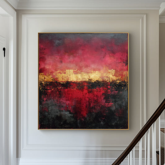 “Delight” Hand Painted Canvas