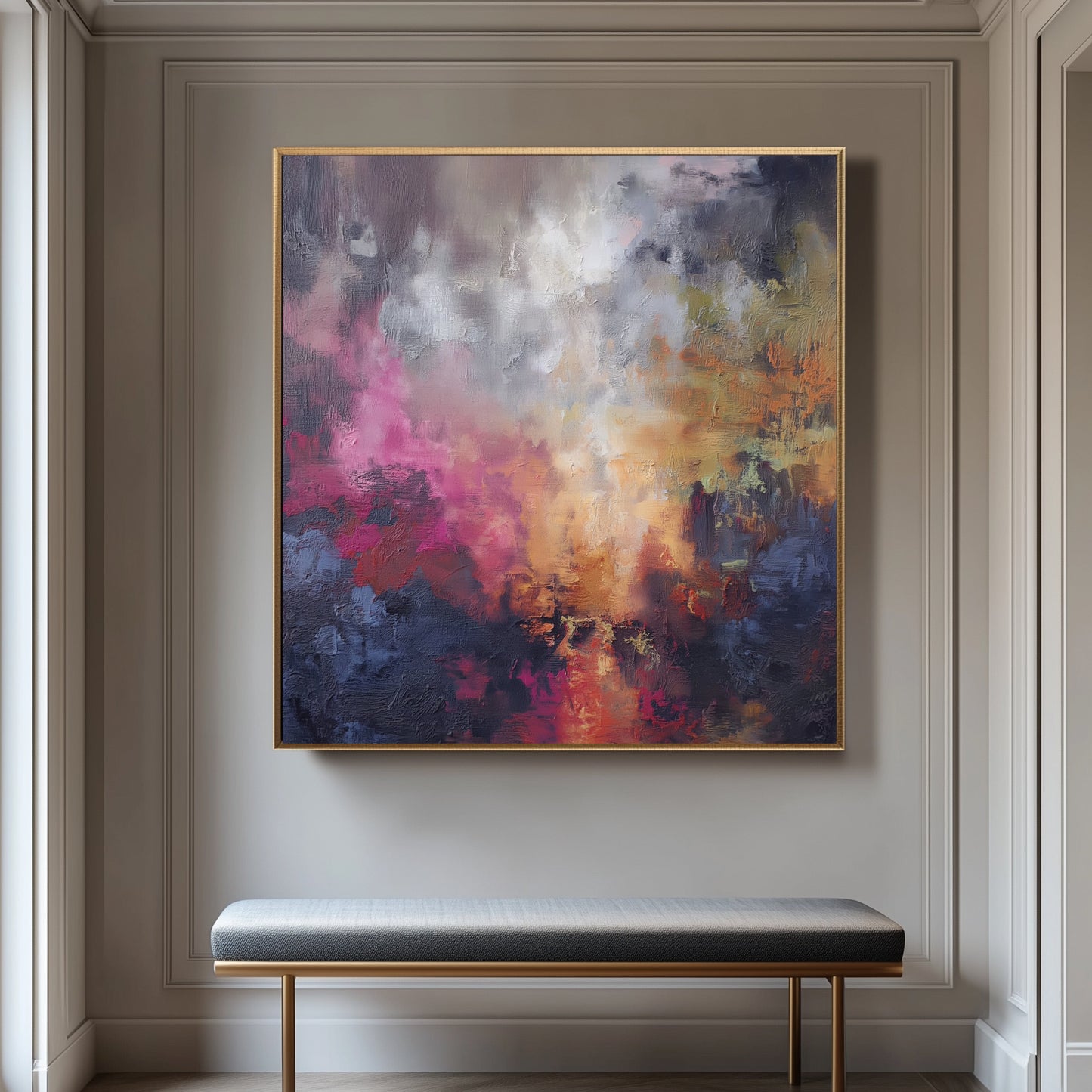 “Marina” Hand Painted Canvas