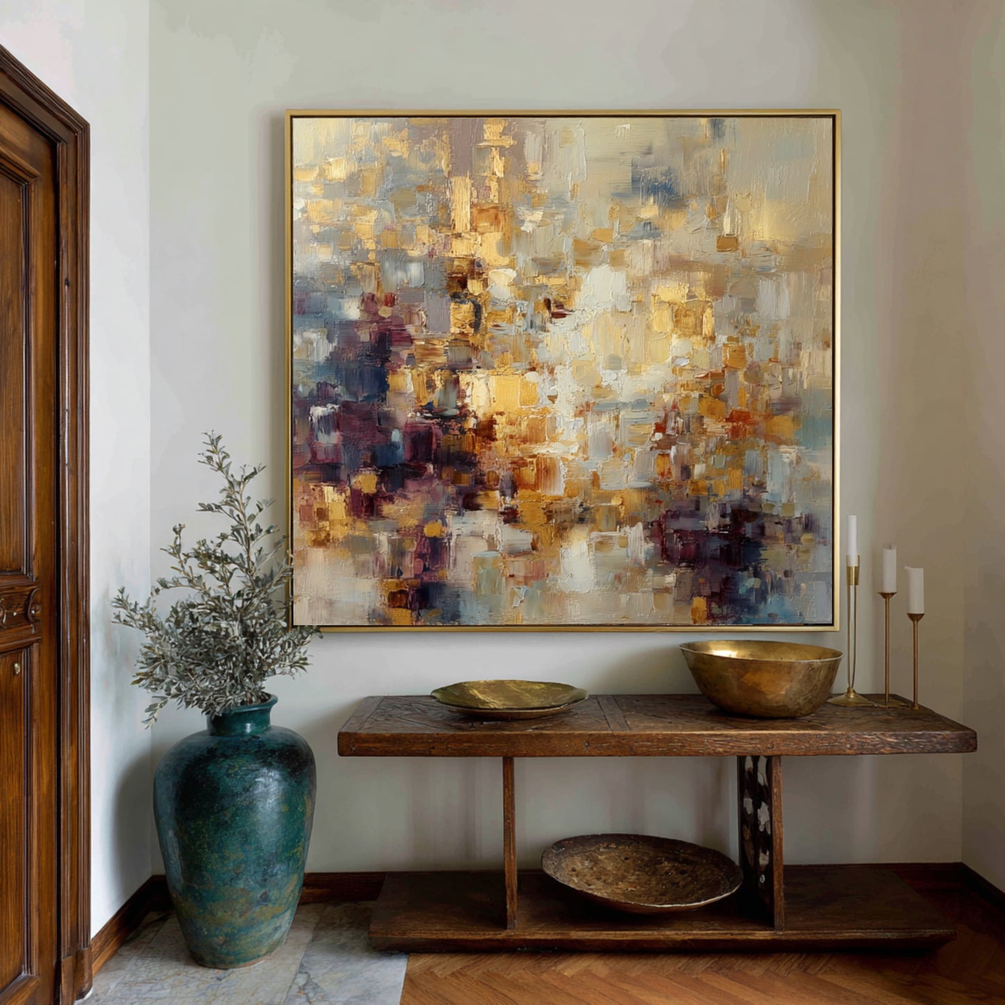 Aviano "Whispers Of Gold" Limited Oil Painting