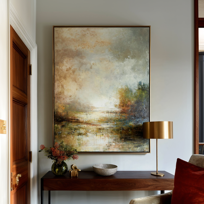 “Arden” Hand Painted Canvas