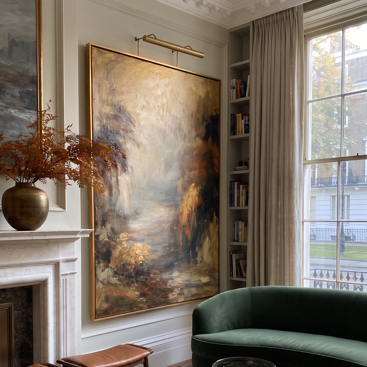 “Regent” Hand Painted Canvas