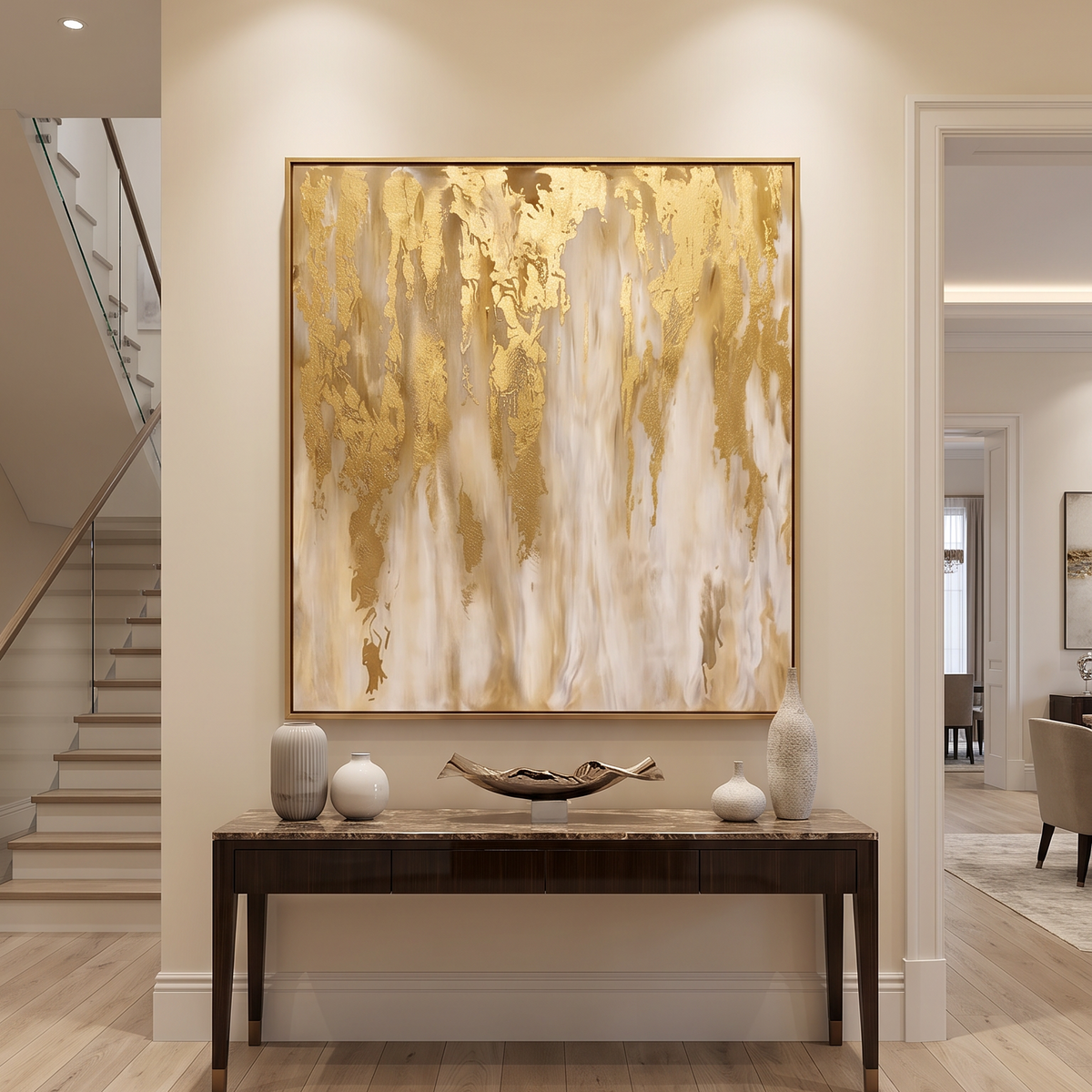 “Falls” Hand Painted Canvas